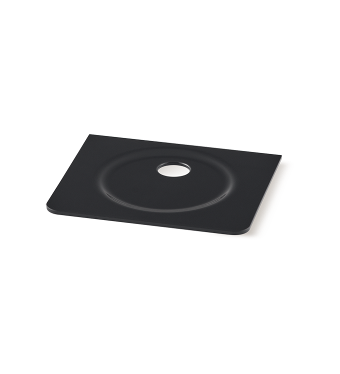 Black cup holder for the Iperespresso Y3 Espresso&Coffee machine (mod. 640, 641, 642)