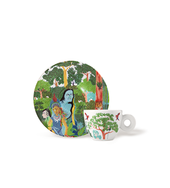 CONJUNTO DE QUATRO XÍCARAS DE ESPRESSO – A ILLY ART COLLECTION PARA A BIENNALE ARTE 2024