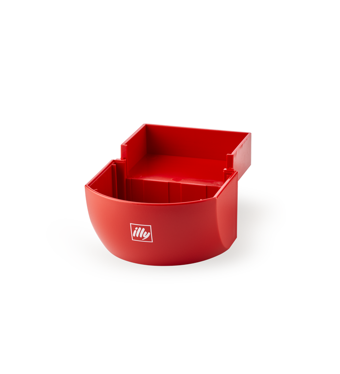 Red drip tray for illy Easy coffee machines image number 0