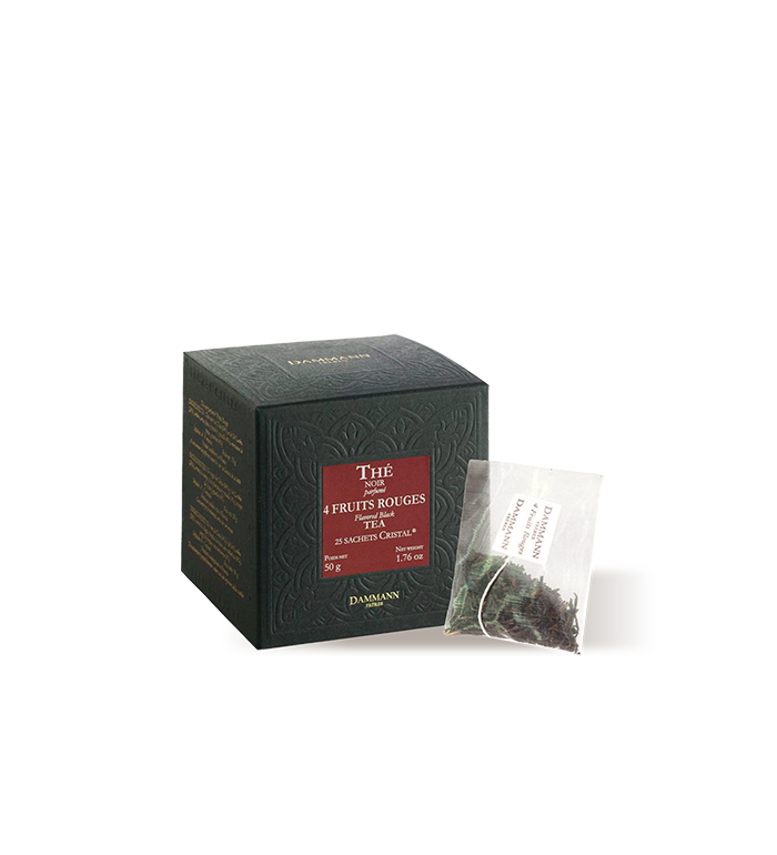 Dammann® Four Fruits Rouges Tea Sachets image number 0