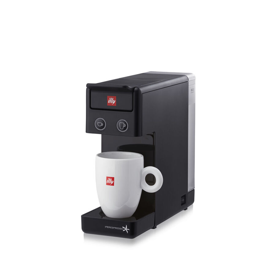 Y3.2 iperEspresso Espresso & Coffee Capsule Machine Black illy