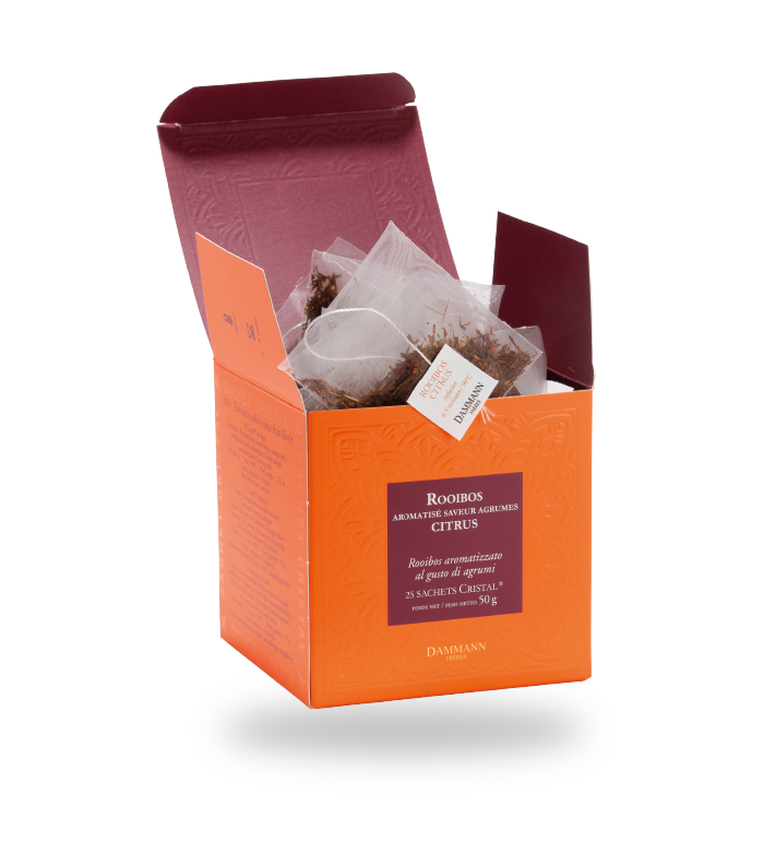 Dammann Rooibos Citrus &ndash; 6x25 Cristal&reg; Sachets image number 0