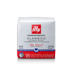 Café illy Cápsula Iperespresso Longo - 18 un