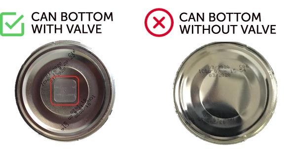 illy Whole Bean Can Valve