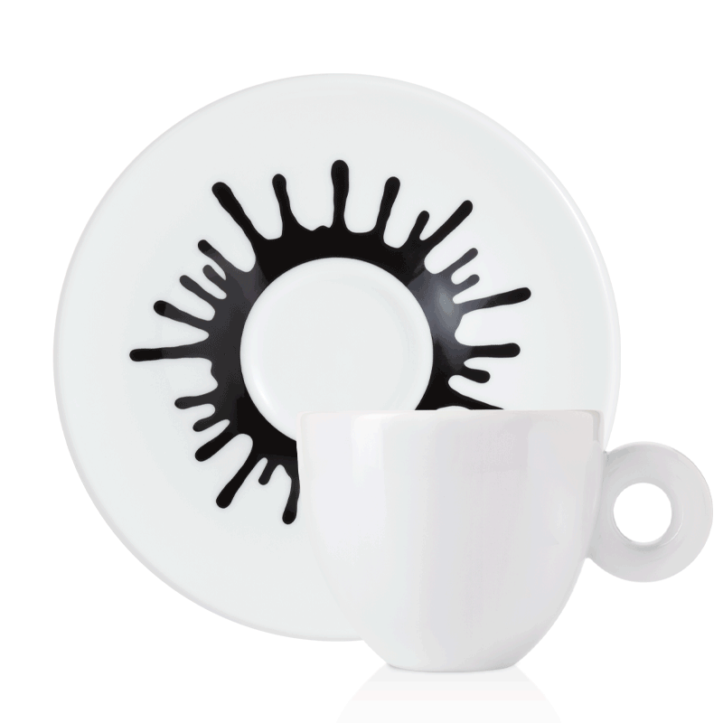Tasses à cappuccino Ai Weiwei - Coffret 2 tasses