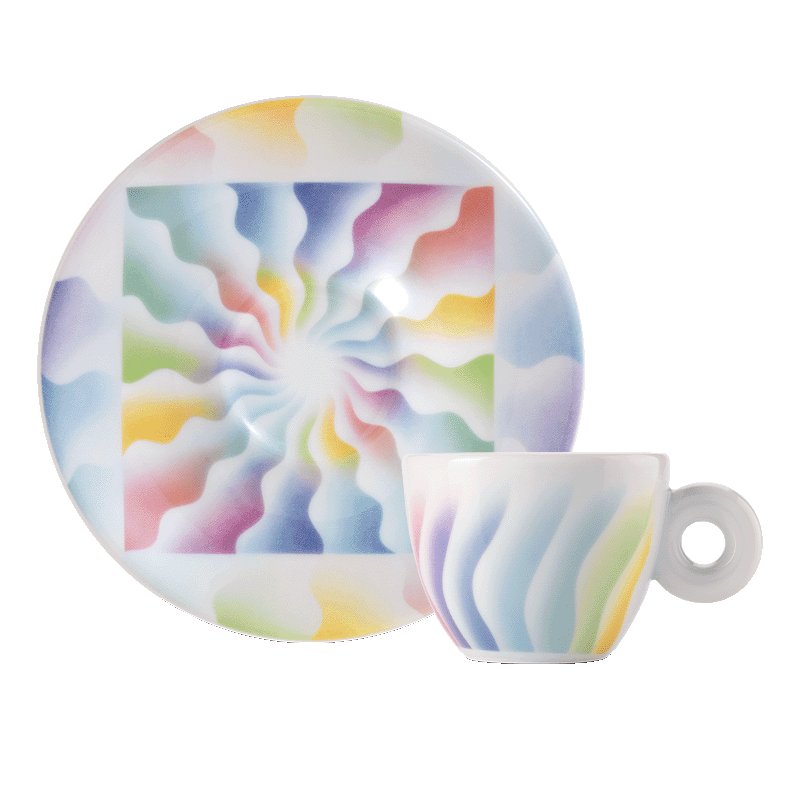 Set of 4 Espresso Cups - the Judy Chicago illy Art Collection