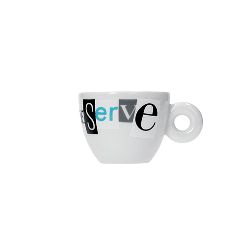 illy Art Collection Matteo Attruia - espressokopje en schotel