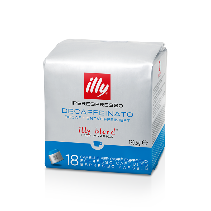 ILLY *CAFFE DECA IPERESPRESSO* sacchetto da 18 capsule decaffeinato