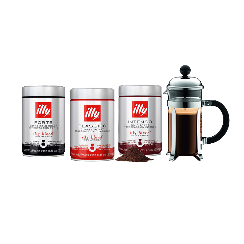 Illy coffee deals for french press