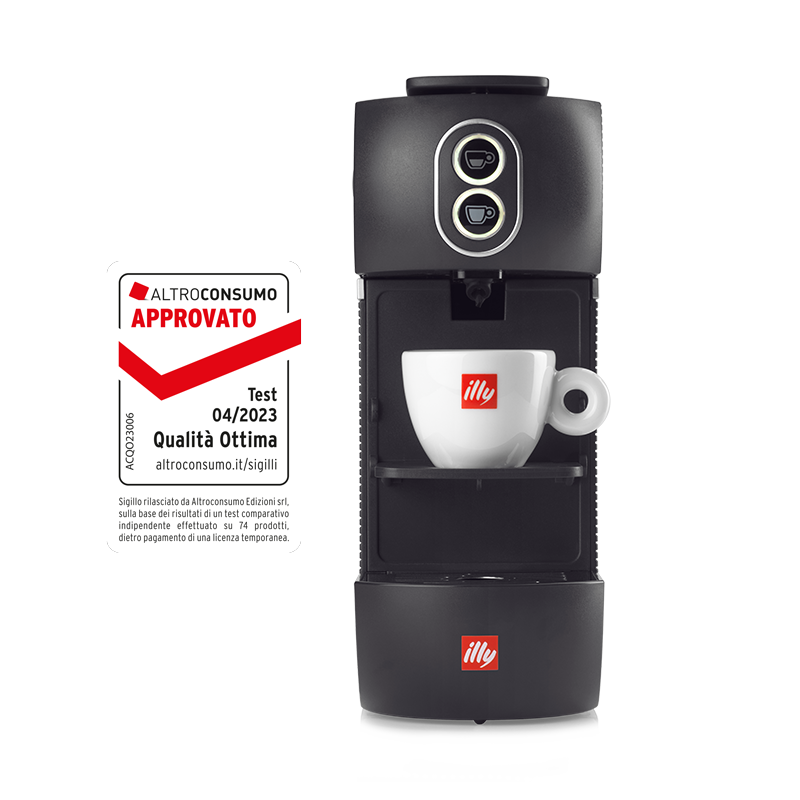 Macchina da caffè a cialde E.S.E. - illy Easy nera