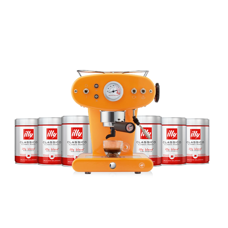 Promo máquina illy X1 y café molido CLASSICO