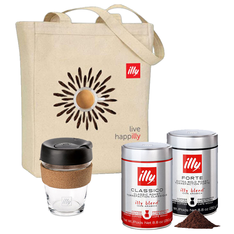 illy Travel Bundle Front View