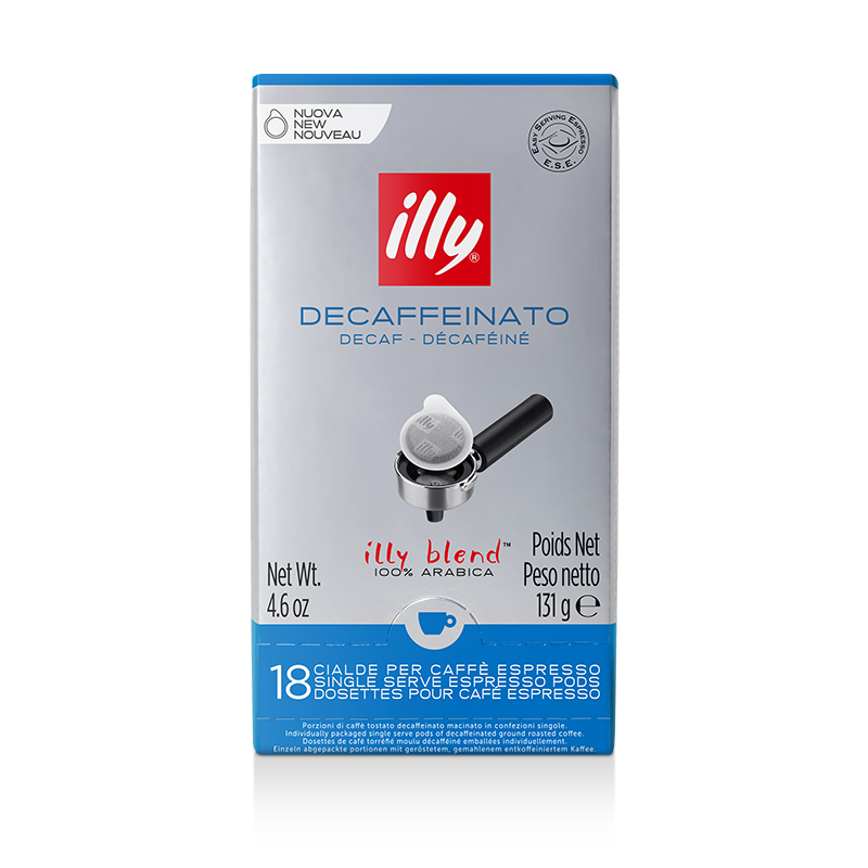 E.S.E Decaffeinated Espresso Coffee Pods - illy Shop