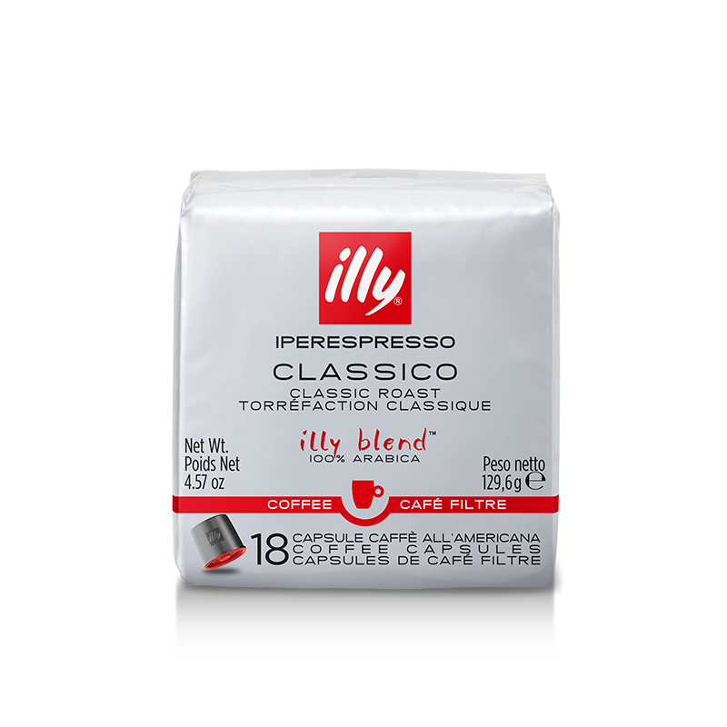 Capsule Caffè Americano Tostato Classico - 18 capsule - illy shop