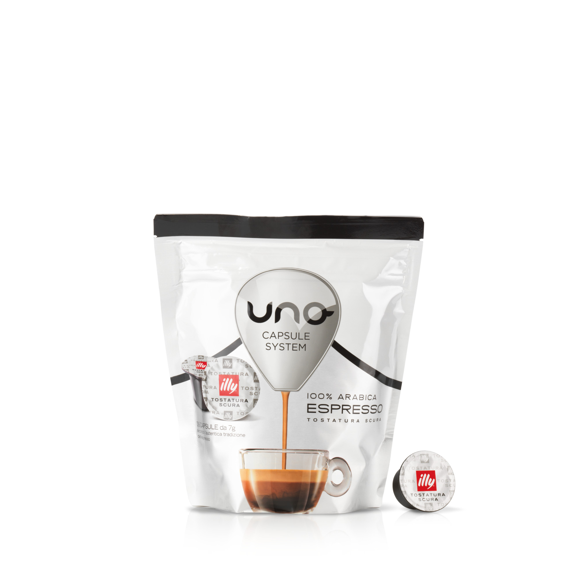 Capsule UNO system Caffè tostatura Forte