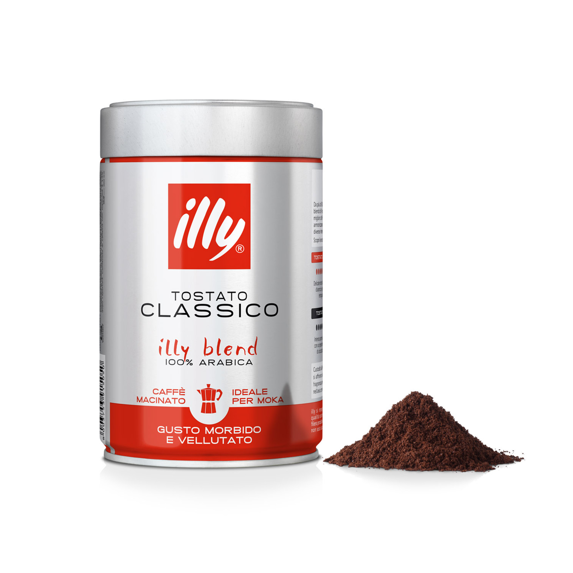Kit degustazione caffè - 3 confezioni caffè macinato per moka: Classico, Intenso e Forte