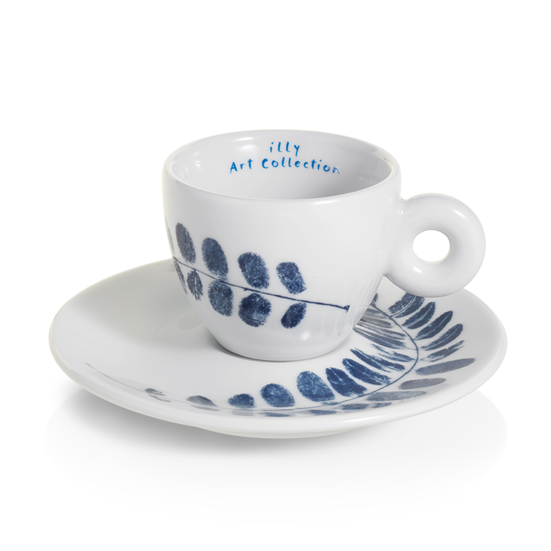 Set met 6 espressokopjes - illy Art Collection voor de Biënnale 2022