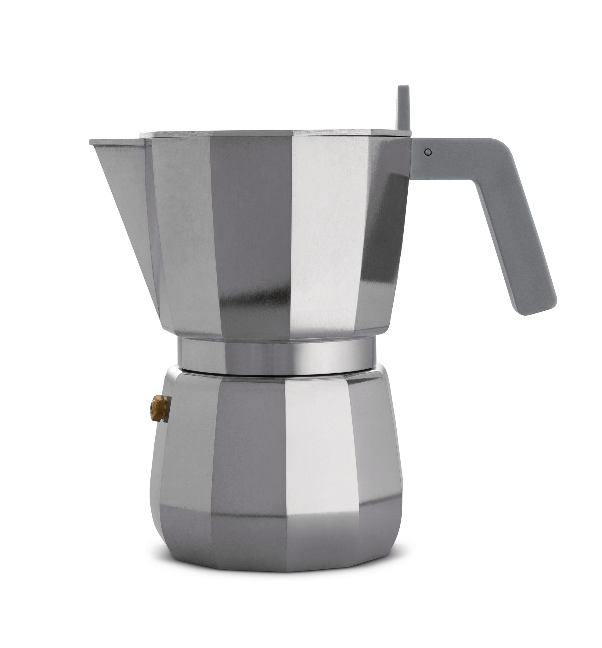 Cafetière Moka Alessi 6 tasses + 2 boîtes de café moulu moka Classico 250g