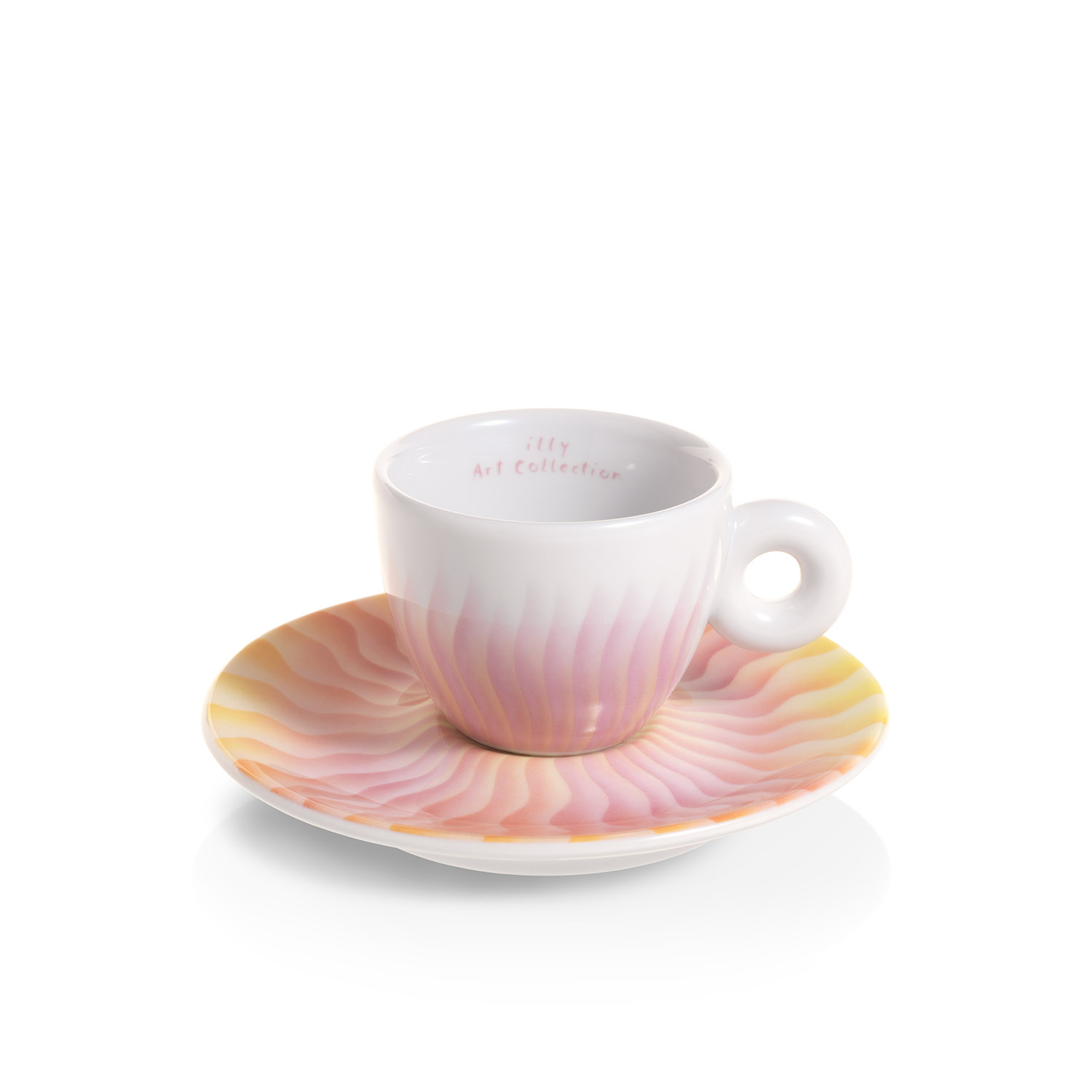 Set de 4 tazas de café espresso: illy Art Collection de Judy Chicago