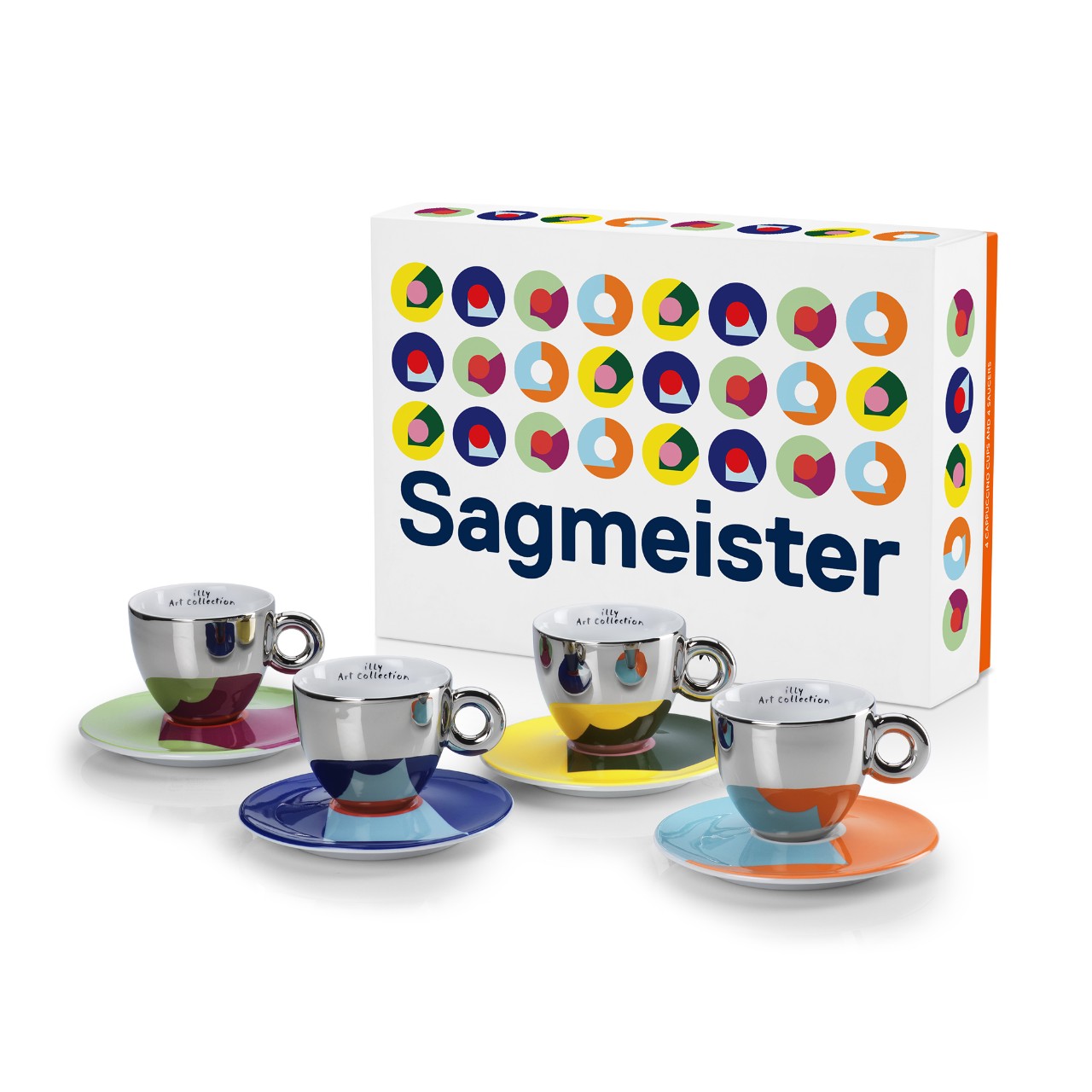 4 Tazas de cappuccino - Stefan Sagmeister