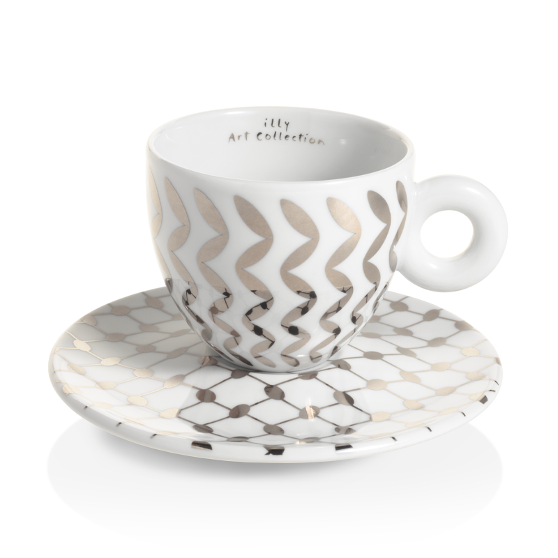 Set de 6 tazas de cappuccino – illy Art Collection Mona Hatoum