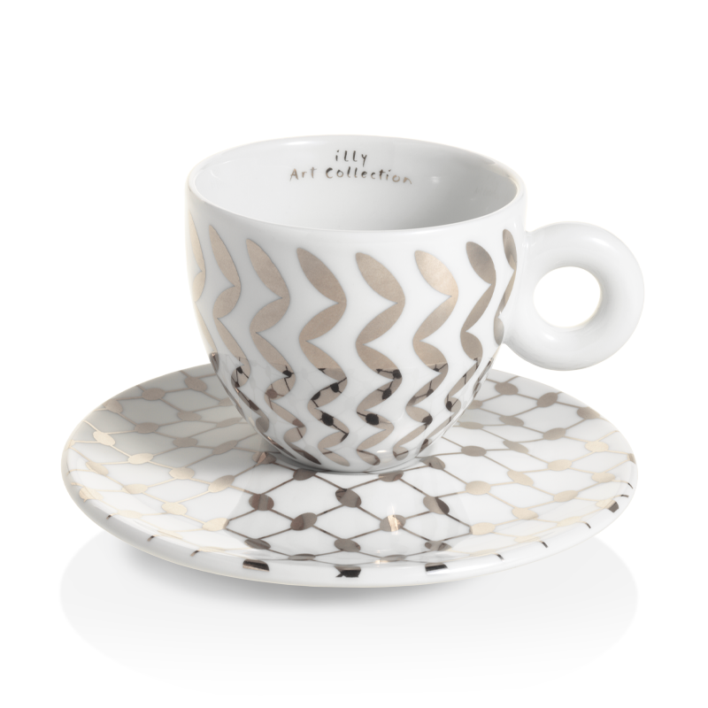 IGUOHAO406.401 Tasses à cappuccino empilables en porcelaine avec