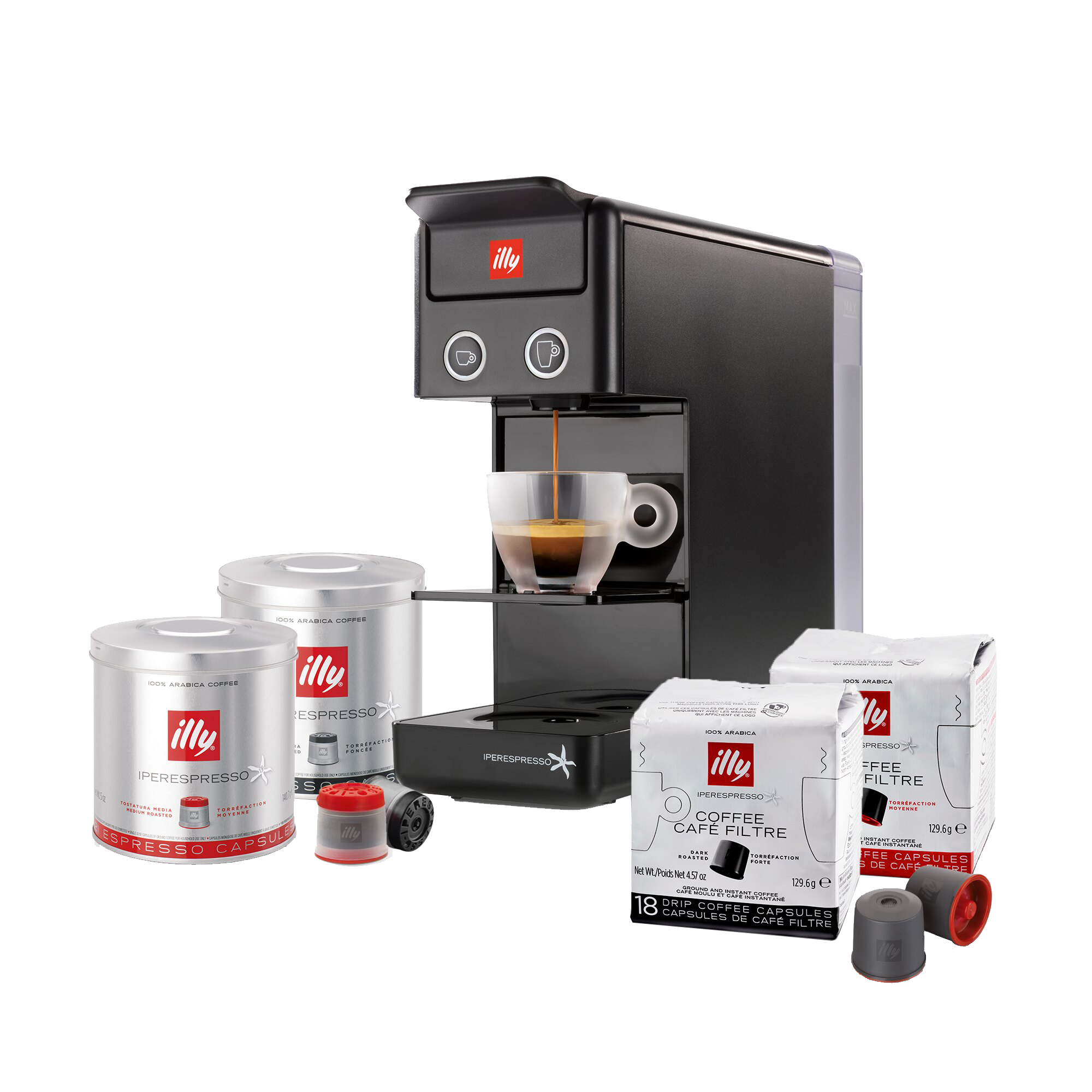 Illy Black ESE Pod Espresso Machine