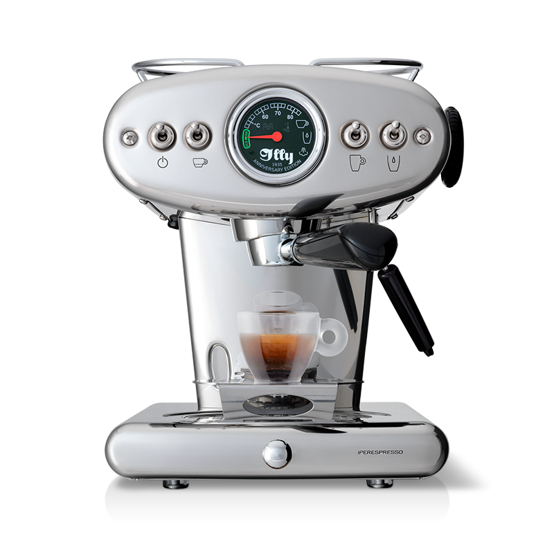 X1 Anniversary Eco-mode inox - Máquina de café Iperespresso