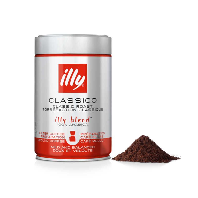 Gebrande gemalen filterkoffie CLASSICO - 250 gram
