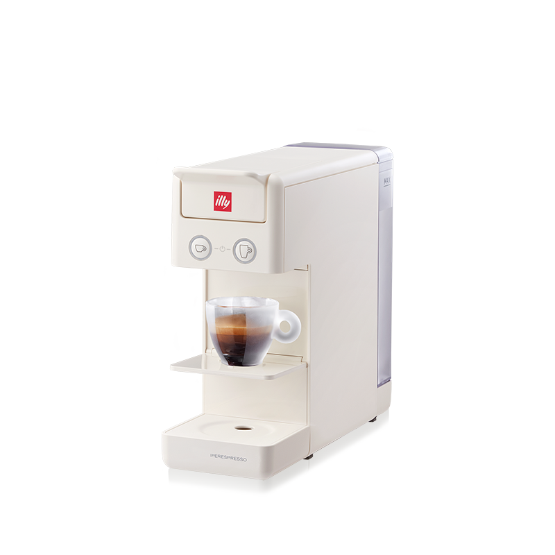 Illy coffee machine on sale white