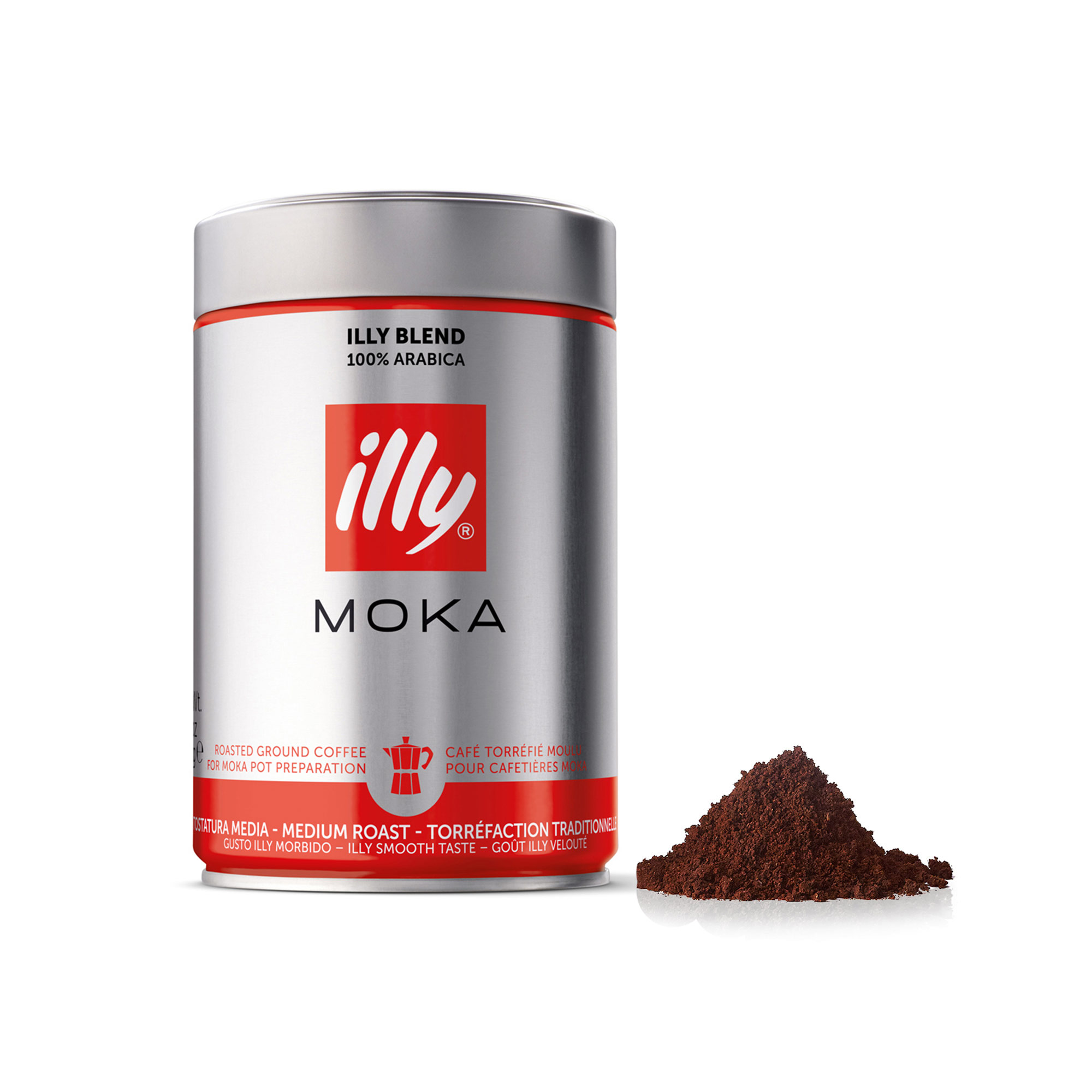 illy Ground Moka Coffee