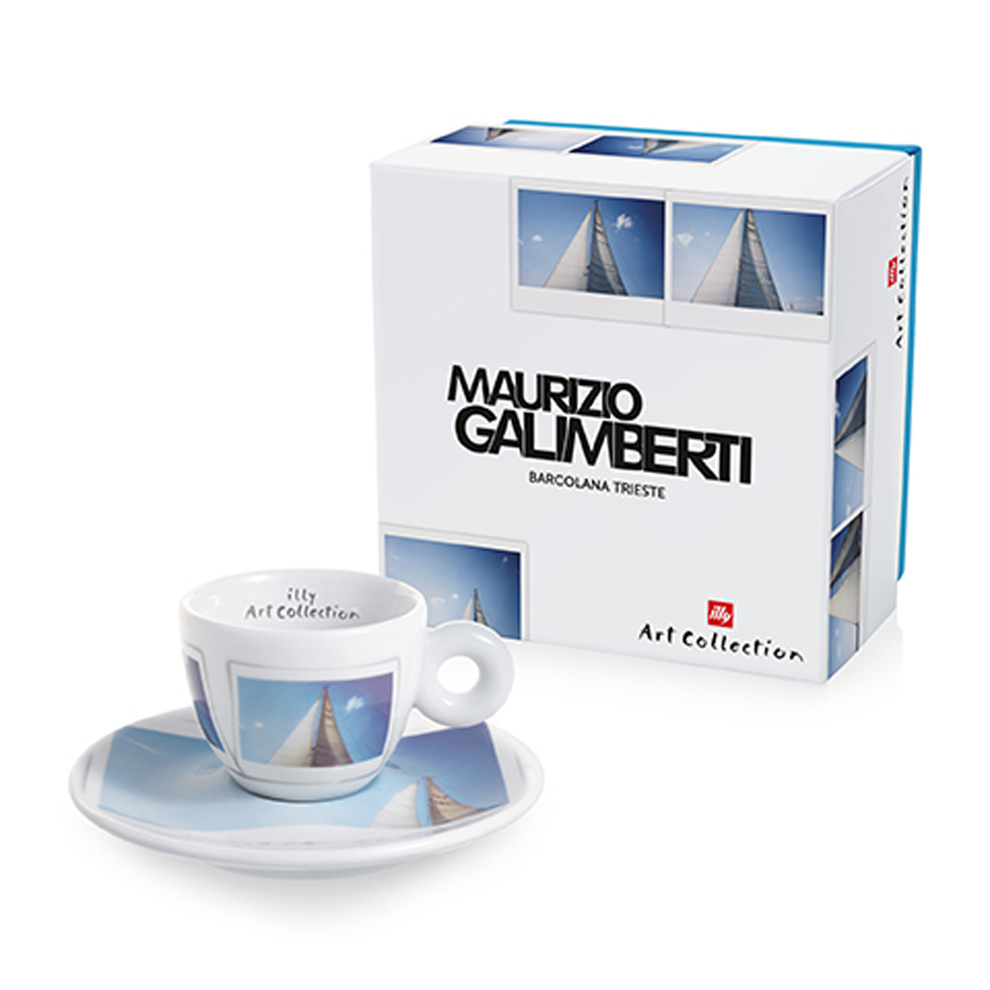 Espressotasse Maurizio Galimberti - illy Art Collection für die Barcolana 2017