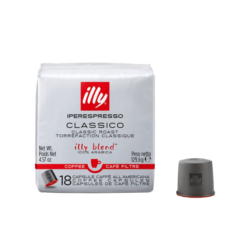 108 Illy Iperespresso Classico Coffee Capsules Classic Roast