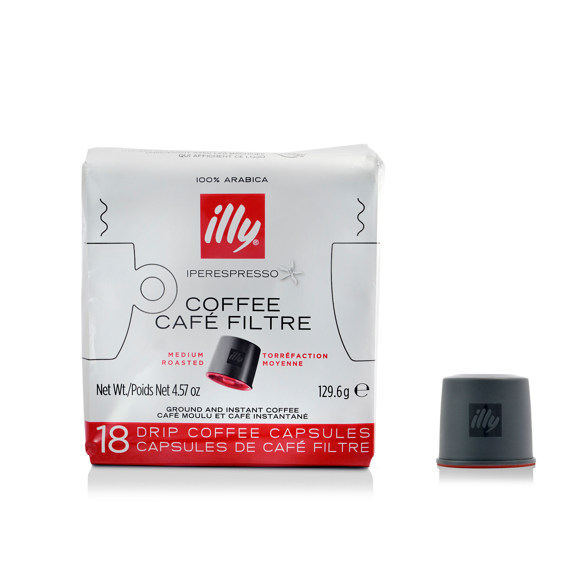 illy iper Coffee Capsule Cube Medium Roast