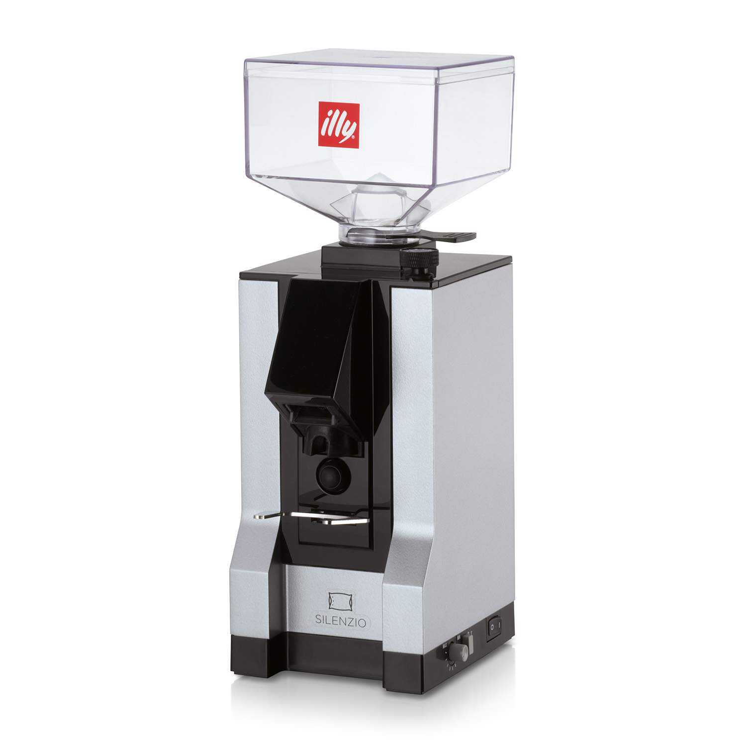 Koffiemachine voor gemalen en E.S.E pads met bonenmaler illy