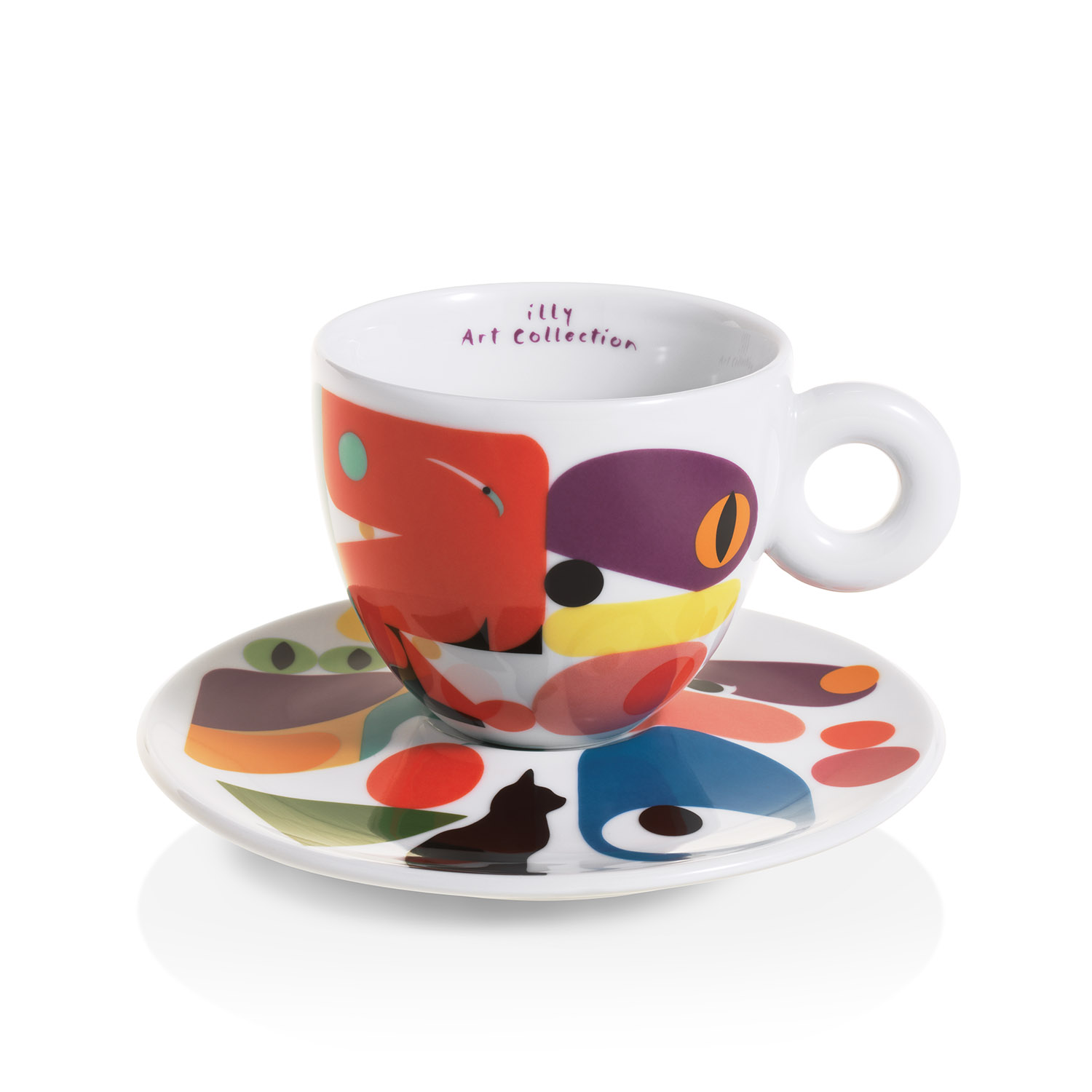 illy Art Collection design dedicato alla Biennale Arte di Venezia - 4 tazze da cappuccino