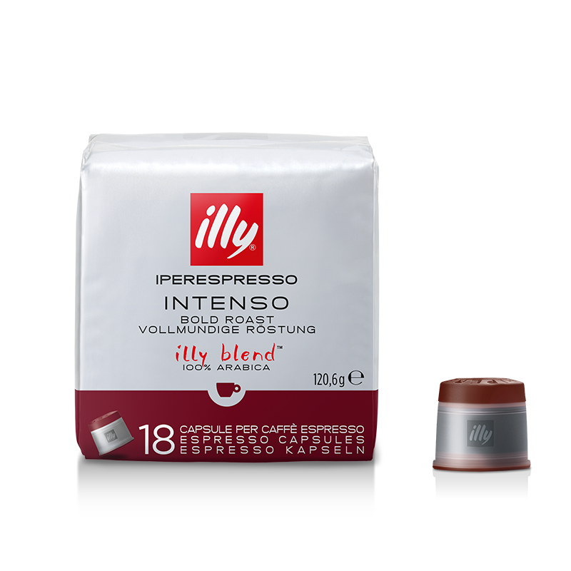 Iperespresso koffiecapsules - INTENSO branding - 18 stuks
