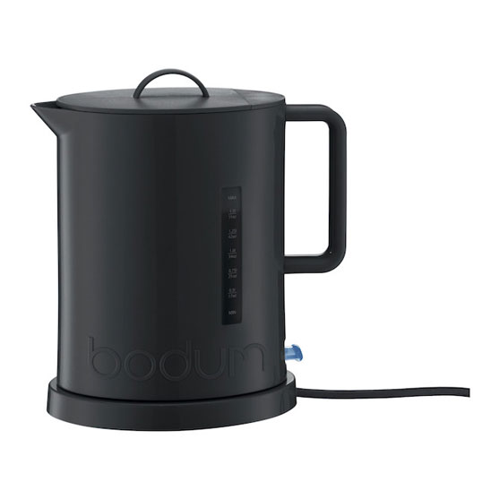 illy Bodum IBIS Cordless Electric Water Kettle