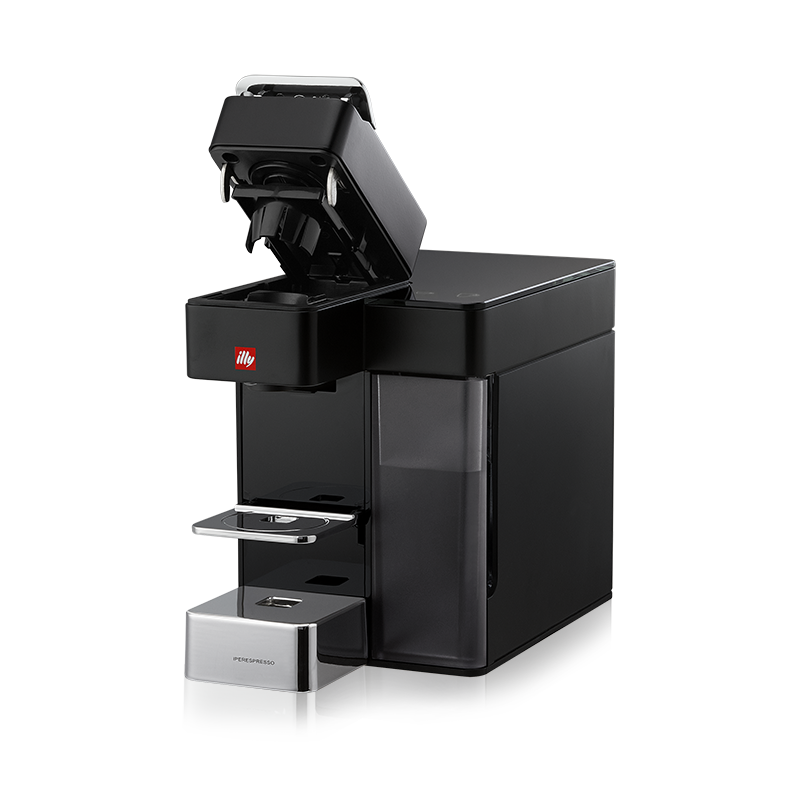 Black by Francis Francis for Illy Francis Francis for Illy 60068 Y5 Duo Espresso & Coffee Machine 