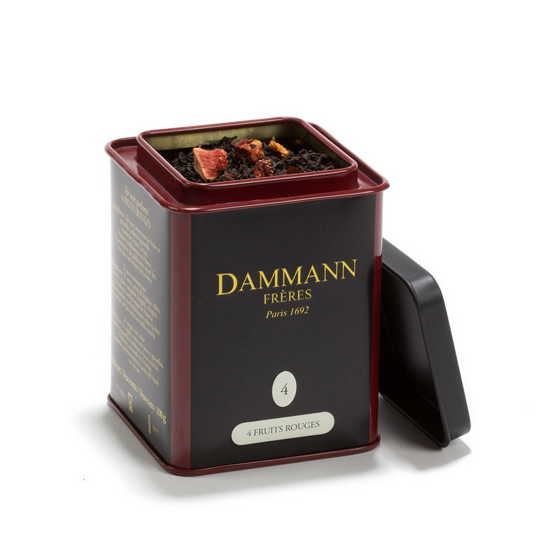 Dammann Frères  4 Fruit Rouges - 100 g losse thee