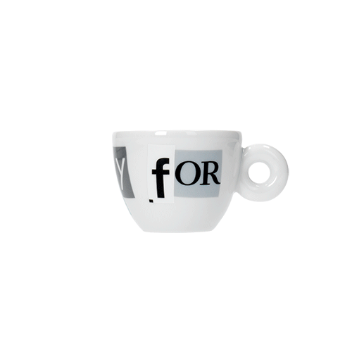 illy Art Collection Matteo Attruia - espressokopje en schotel