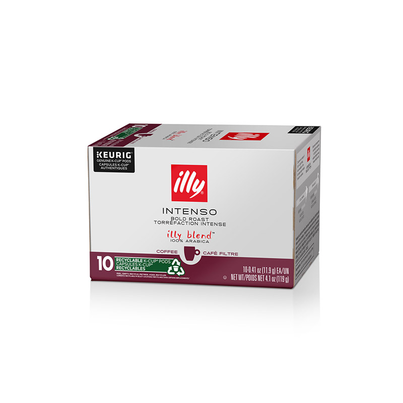 illy Coffee iperEspresso Capsules - Single-Serve Coffee Capsules & Pods -  Single Origin Coffee Pods – Intenso Dark Roast with Notes of Cocoa & Fruit  