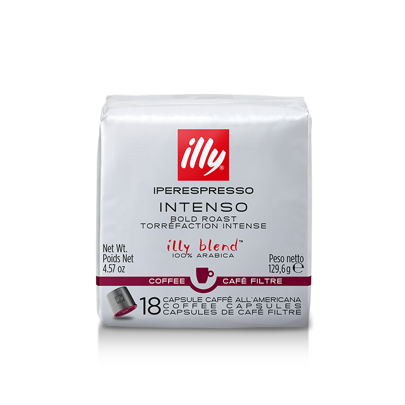Café en capsules Iperespresso - Filtre - torréfaction INTENSO - 18 unités