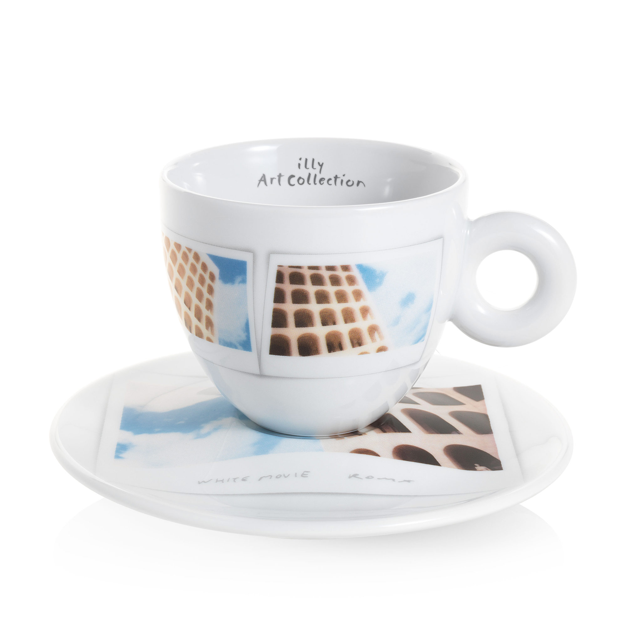 illy Art Collection Maurizio Galimberti - 6 tazze da Caffè cappuccino