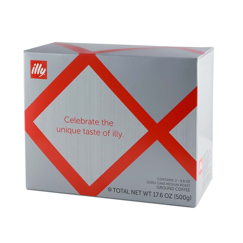 illy holiday gift box front view