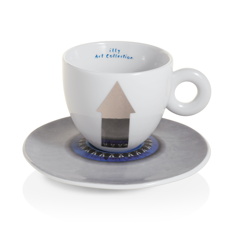 Set da 2 tazze da cappuccino - illy Art Collection Biennale 2022