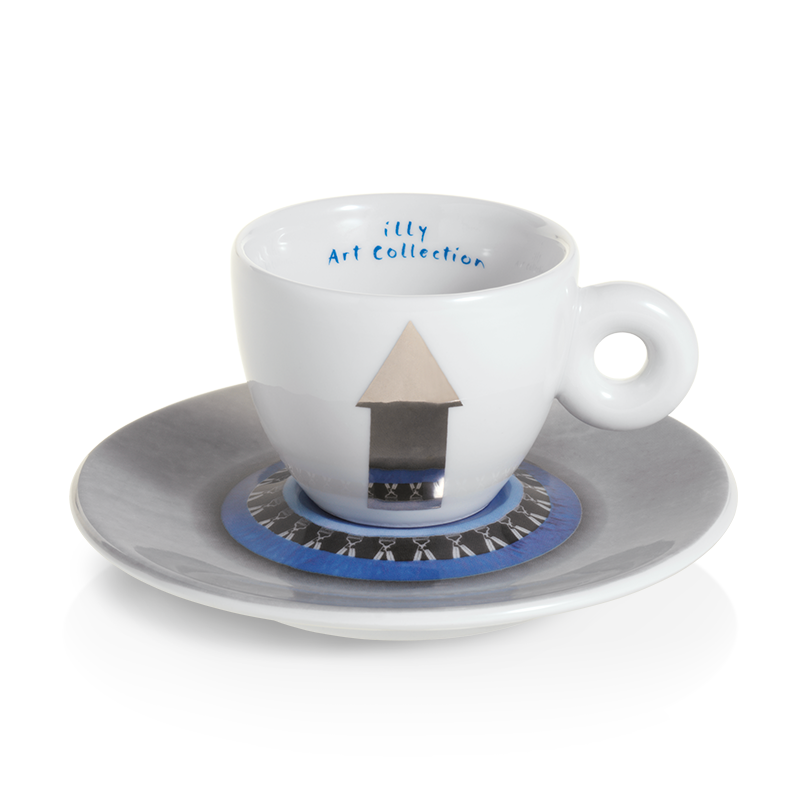 Set met 6 espressokopjes - illy Art Collection voor de Biënnale 2022