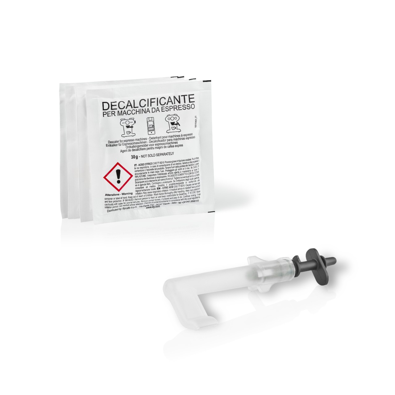Kit montalatte per la macchina da caffè Iperespresso Y5 milk e 4 bustine di decalcificante