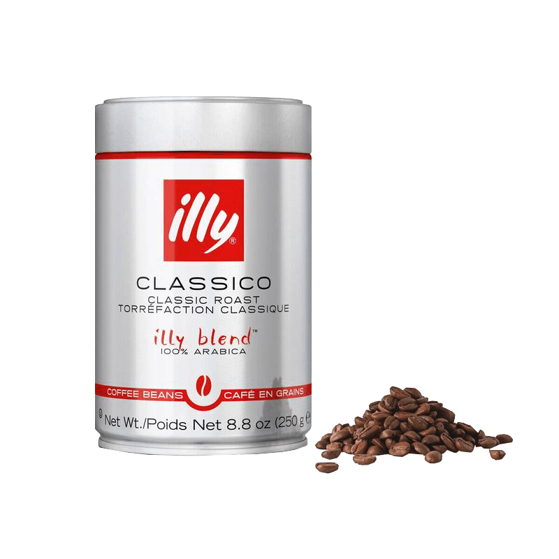 Whole Bean Coffee - Classico Medium Roast - 8.8oz Can - illy