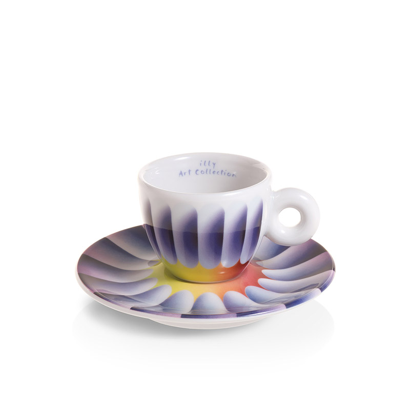Set van 2 espressokopjes - Judy Chicago illy Art Collection